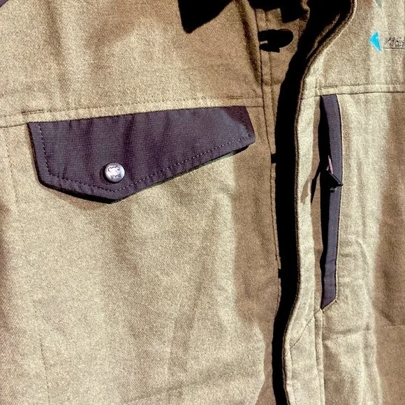 NWT Klattermusen Flannel Shirt, organic cotton & merino wool - Picture 5 of 6